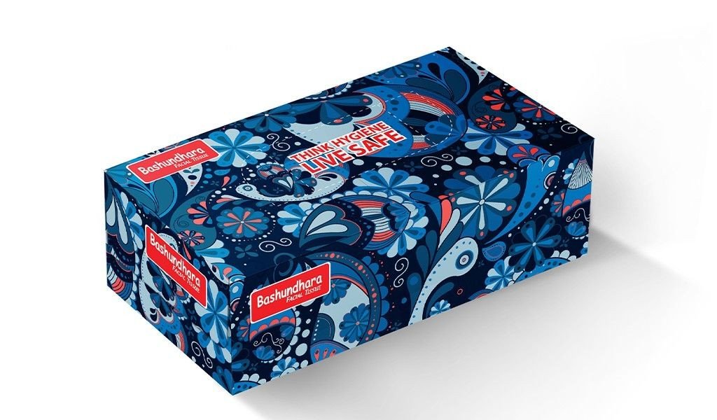 Bashundhara Facial Tissue 120'S Pack