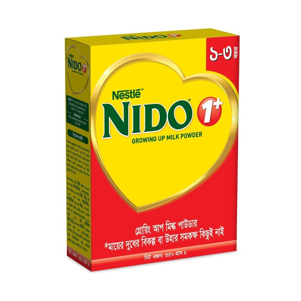 Nestlé Nido 1+ Milk Powder (1-3 Years) 350gm