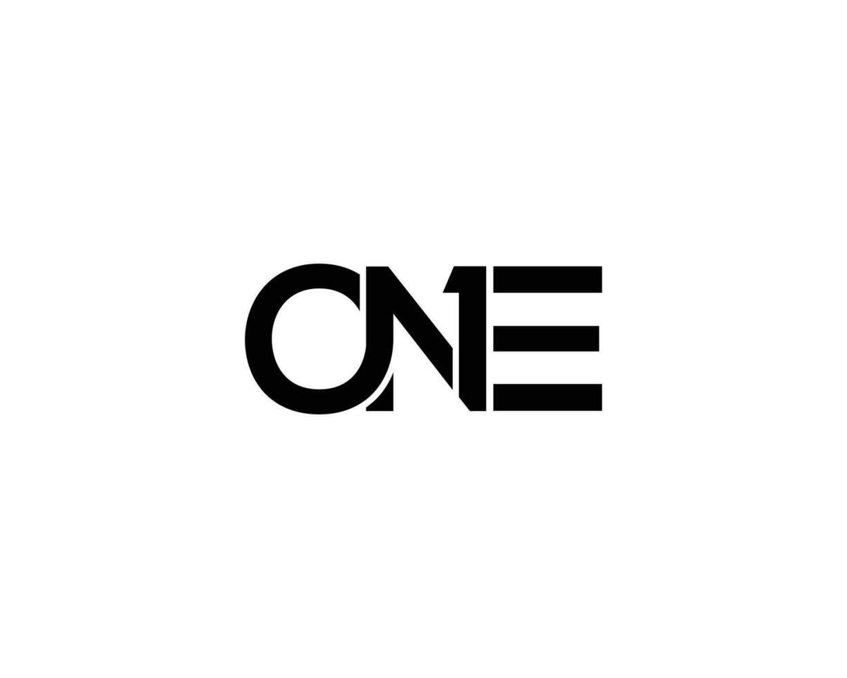 One