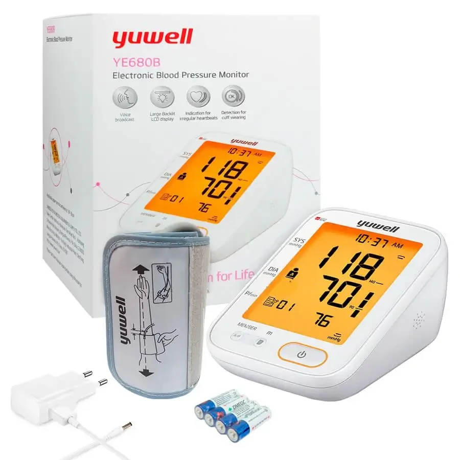 Yuwell YE680B Digital Blood Pressure Monitor