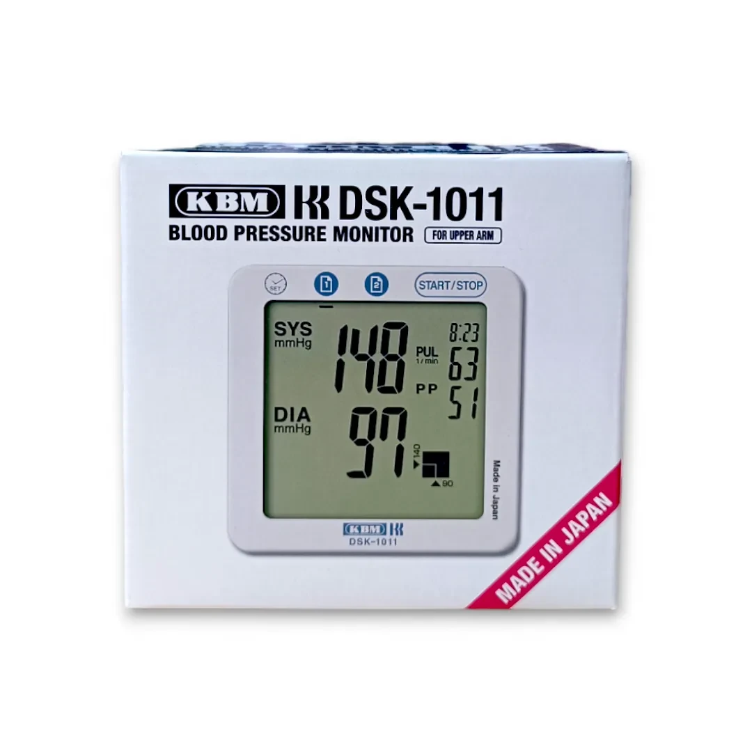 KBM DSK-1011 Upper Arm Digital Blood Pressure Monitor (Made in Japan)