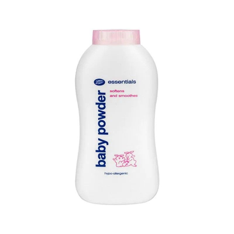 Boots Essentials Baby Powder For Softens & Smoothening 200g