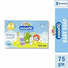 Kodomo Baby Soap Original With Moisturizer For 0+ Baby 75g