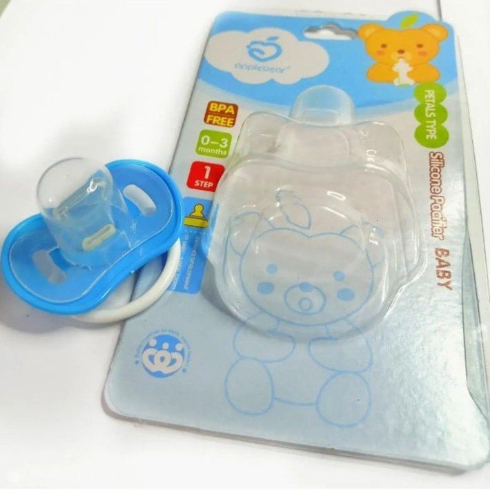 Apple Bear Silicone Pacifier(Baby)