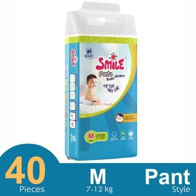 Smile Baby Pants Diaper M (40'S Pack) Diaper - (Size-M(7-12kg))