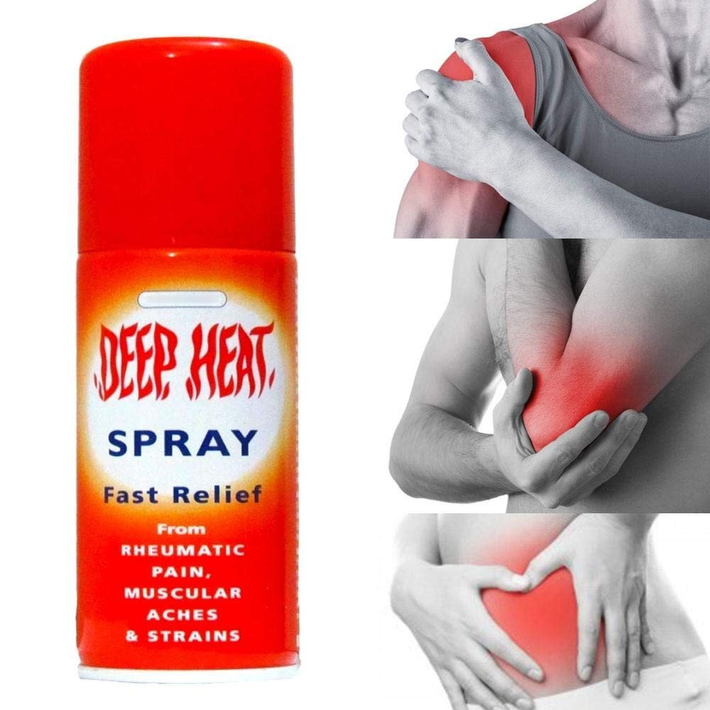 DEEP HEAT Fast Pain Relief Spray Spray - (150ml)