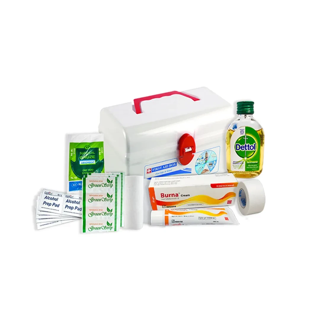 First Aid Kit with 59 Items for Home, Office, School and Travel purpose