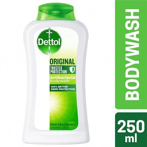 Dettol Original Antibacterial Bodywash Pine Fragrance 250ml