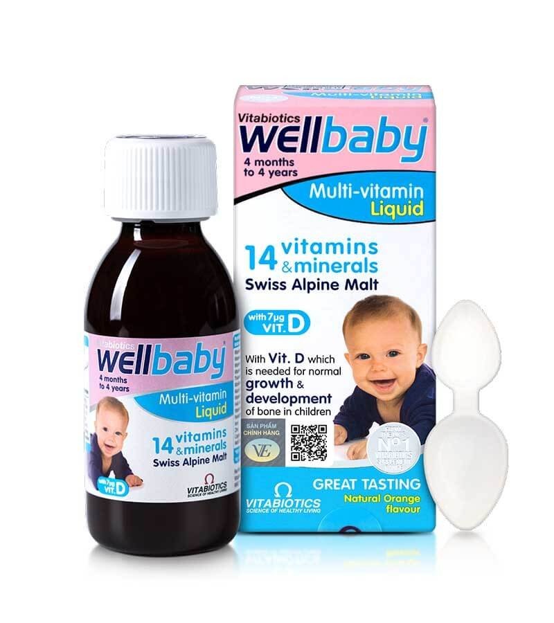 Vitabiotics Wellbaby Multi-Vitamin Liquid 150ml