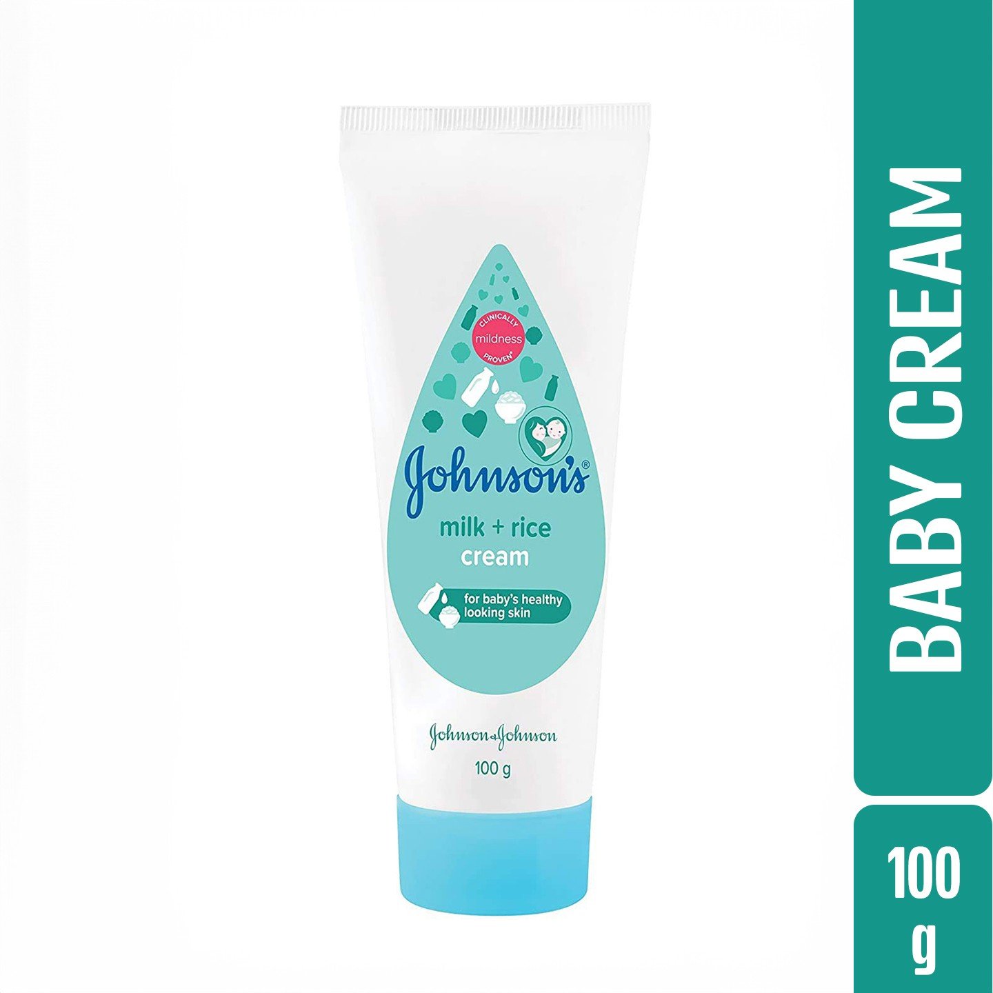 Johnson's Baby Skincare Cream Milk + Rice 100gm