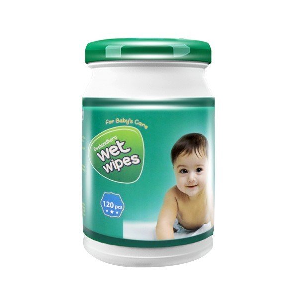 Bashundhara Wet Wips For Baby's Care Wet Tissue - (160'S)