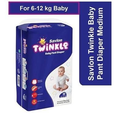 Savlon Twinkle Baby Pant Diaper M 5'S Pack (6-12 Kg