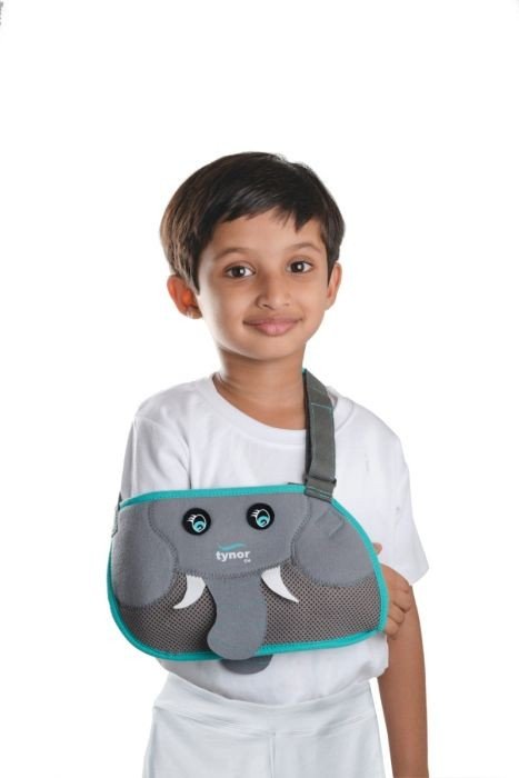 Tynor Pouch Arm Sling Baggy, Grey, Child, 1 Unit