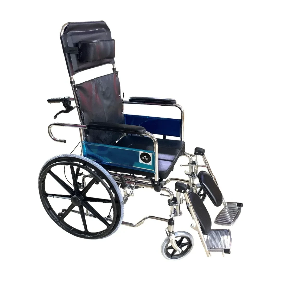 Sleeping Wheelchair with commode