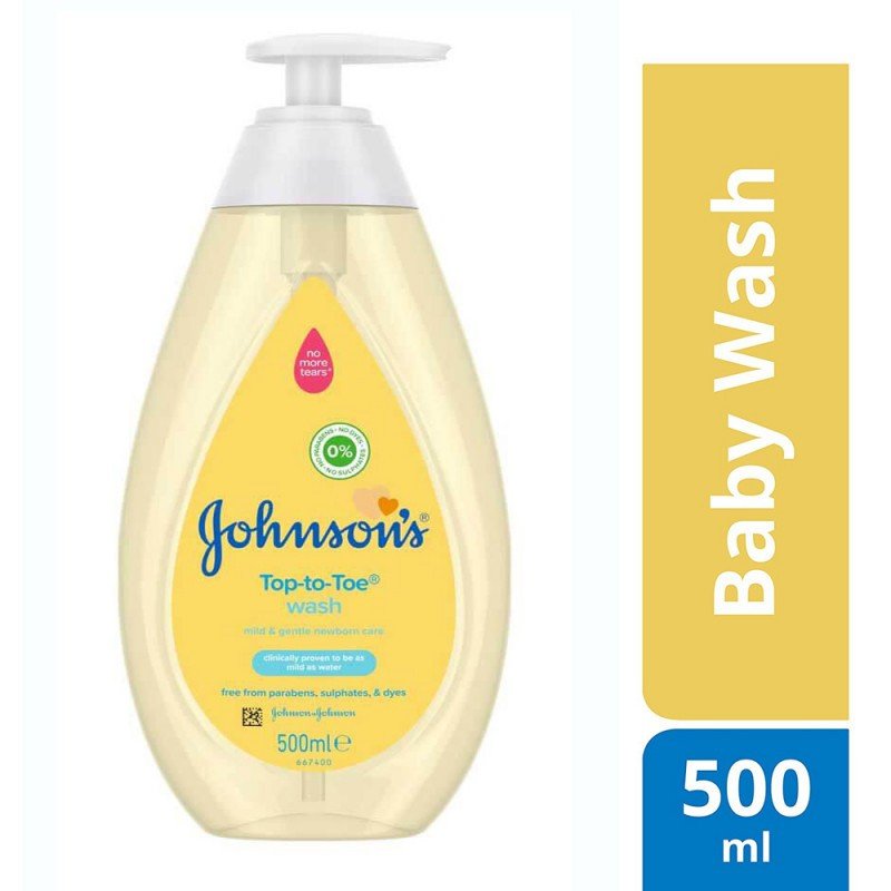 Johnson's Baby Top To Toe Baby Bath 500ml