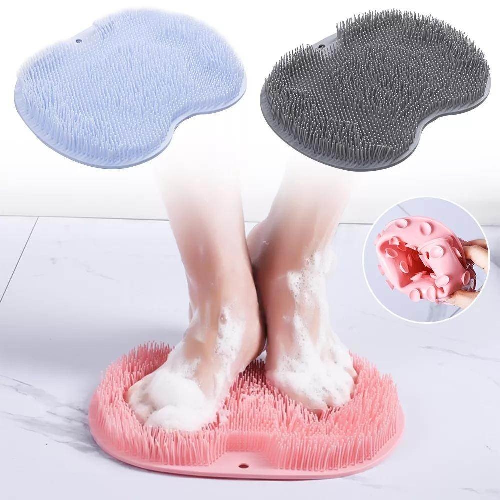 Foot Massager Shower Silicone Massage Feet Bath Foot Brush Scrubber Scrub Exfoliating Spa Shower