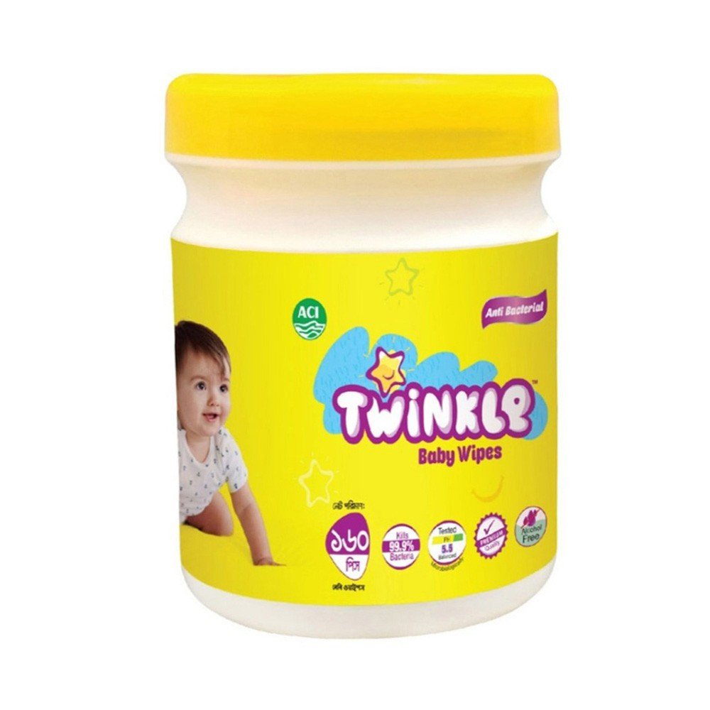 Savlon Twinkle Baby Wipes Jar-120