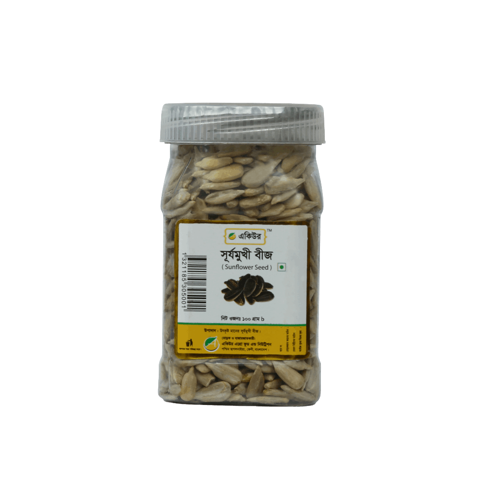 Acure Sunflower Seeds - একিউর সানফ্লাওয়ার সিডস 100gm