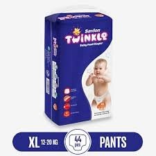 Savlon Twinkle Baby Pant Diaper XL 44 Pcs (12-20 Kg)