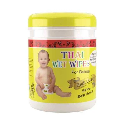 Thai Wet Wipes For Baby Moist Tissue-170 Jar