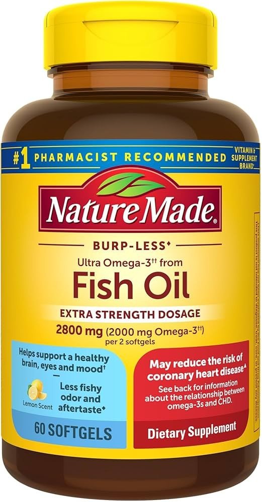 Nature Made Fish Oil 1200mg 200 Capsules