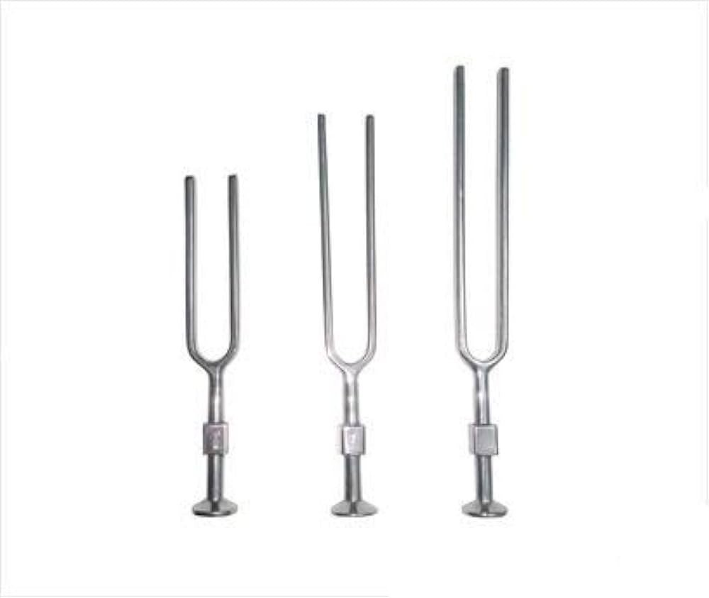 128Hz, 256Hz, 512Hz  Tuning Fork