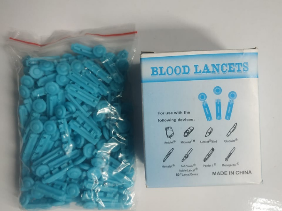 Blood Lancet Needles One Box 100 Pcs