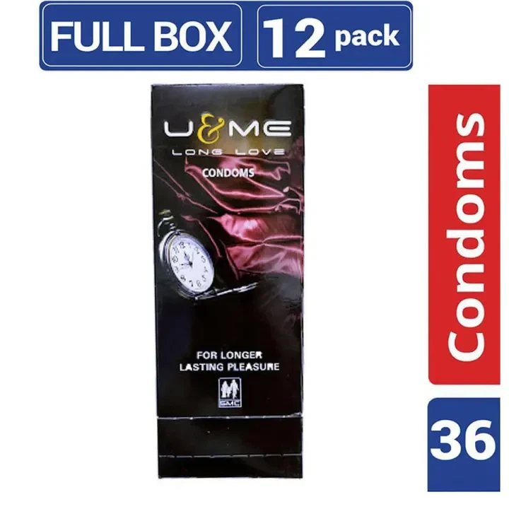 U & ME Long Love Condom 36'S Pack