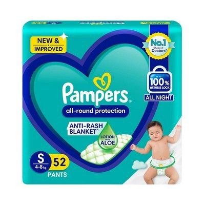 Pampers All Round Protection Pants 52'S Pack S