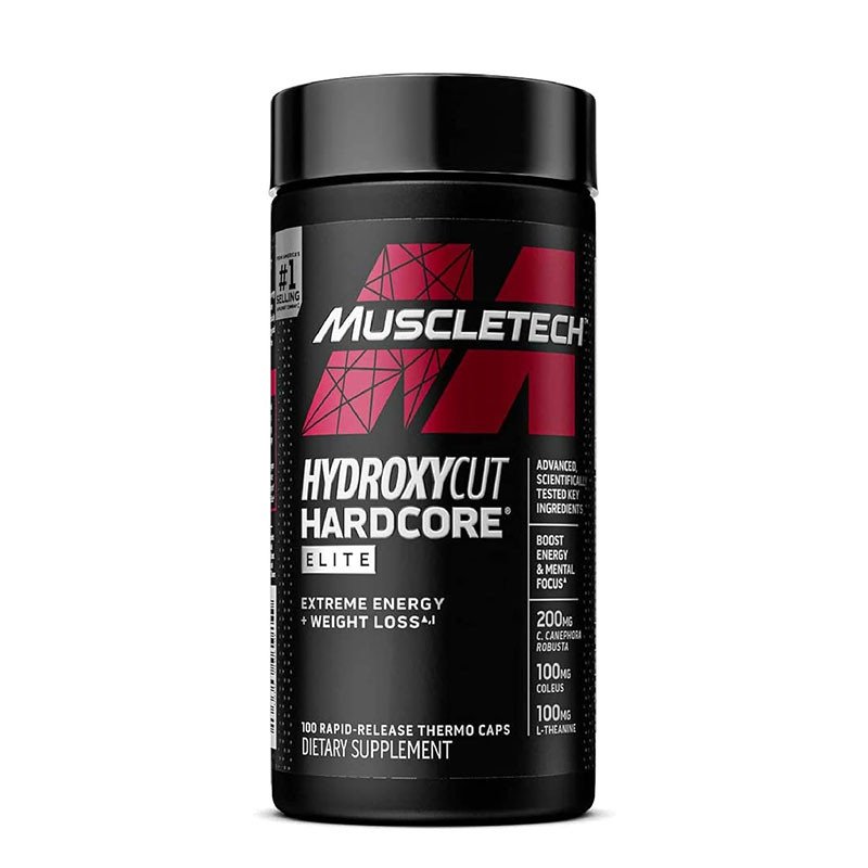 Muscletech Hydroxycut Hardcore Elite, 100 Ct