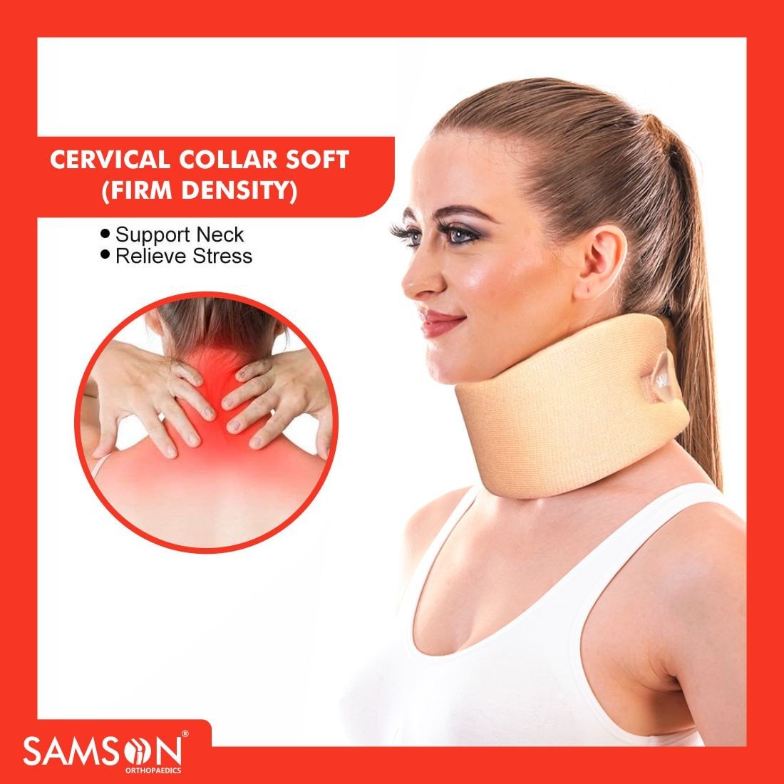 Samson Cervical Collar Soft (Firm Density) CA-0103