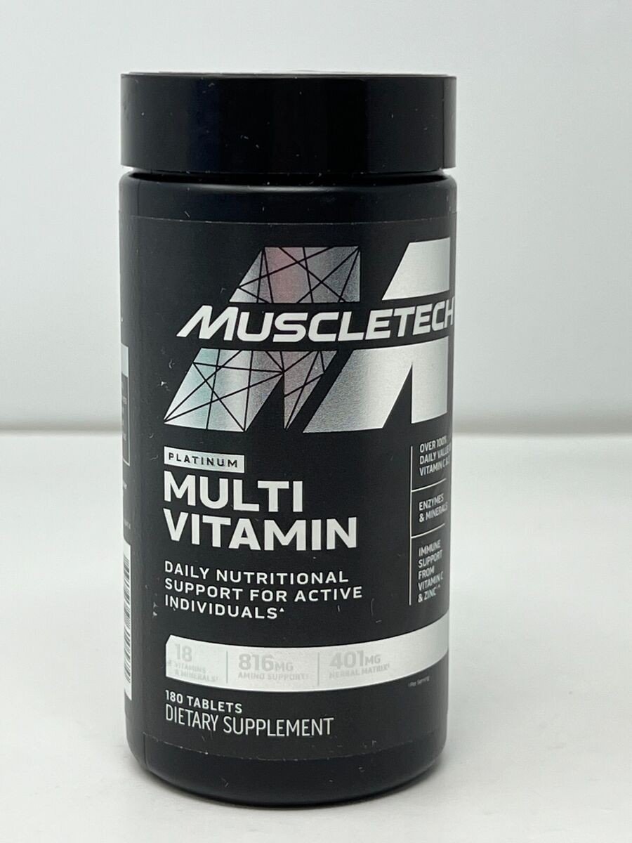 Muscletech Multivitamin, 90 Ct Tablets