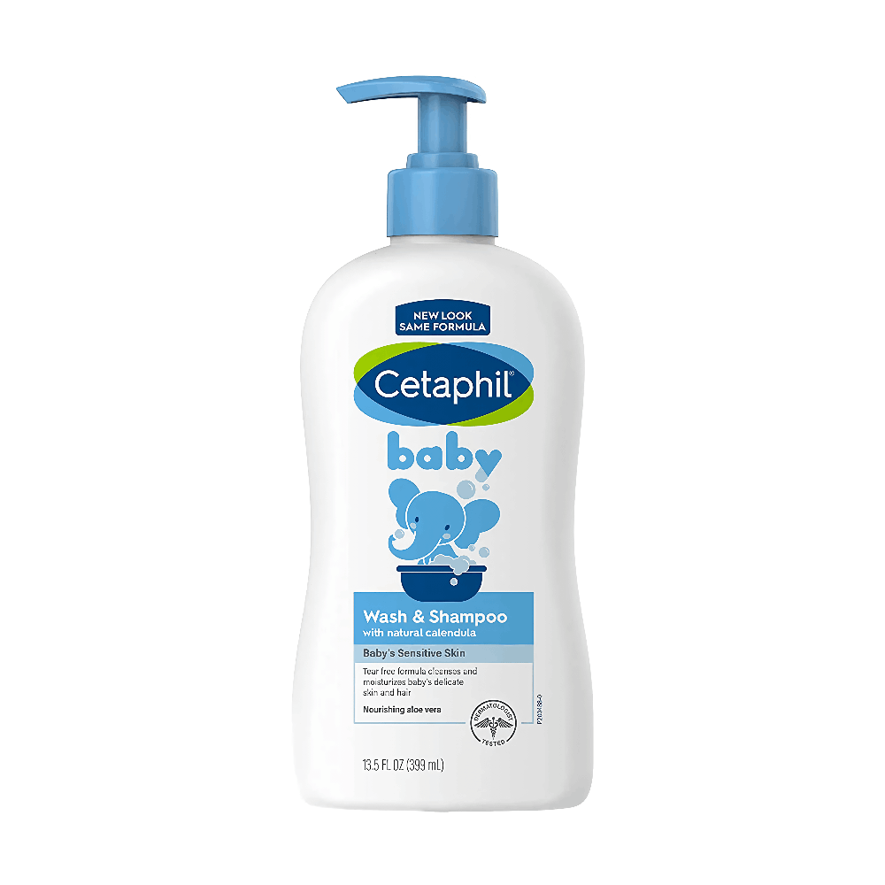 Cetaphil Baby Wash & Shampoo With Natural Calendula For Baby's Sensitive Skin 339