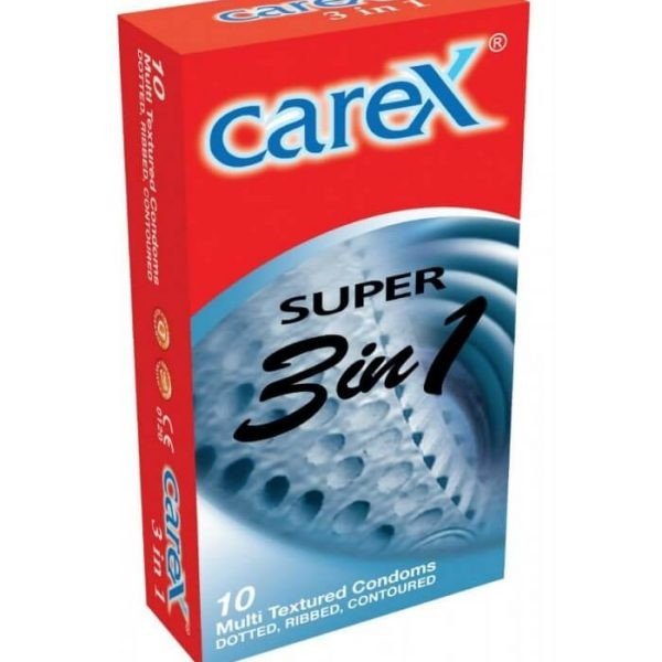 Carex Super Dotted Condom 1 box 10 pcs