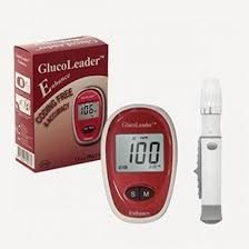 Glucoleader Red Enhance Blood Glucose Monitoring System