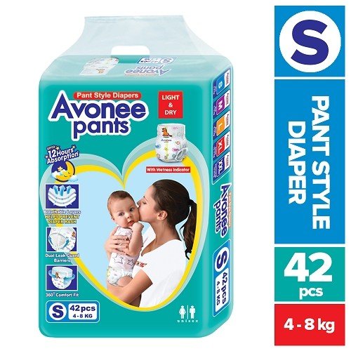 Avonee Pant Style Diaper 42'S Pack (S)